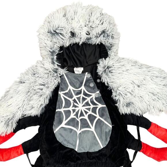 Target Hyde & EEK! BoutiqueToddler Spider Halloween Costume Jumpsuit 6-12 - Picture 4 of 11